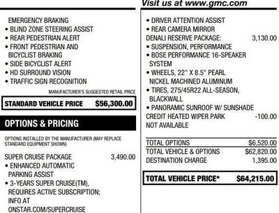 2024 GMC Acadia Denali