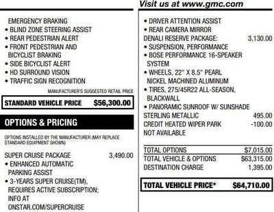 2024 GMC Acadia Denali