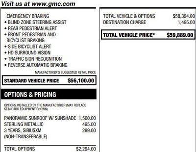 2025 GMC Acadia Denali