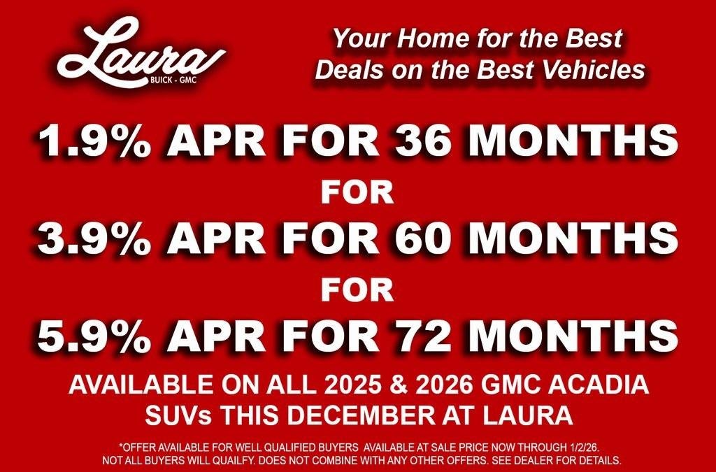 2026 GMC Acadia Denali Ultimate