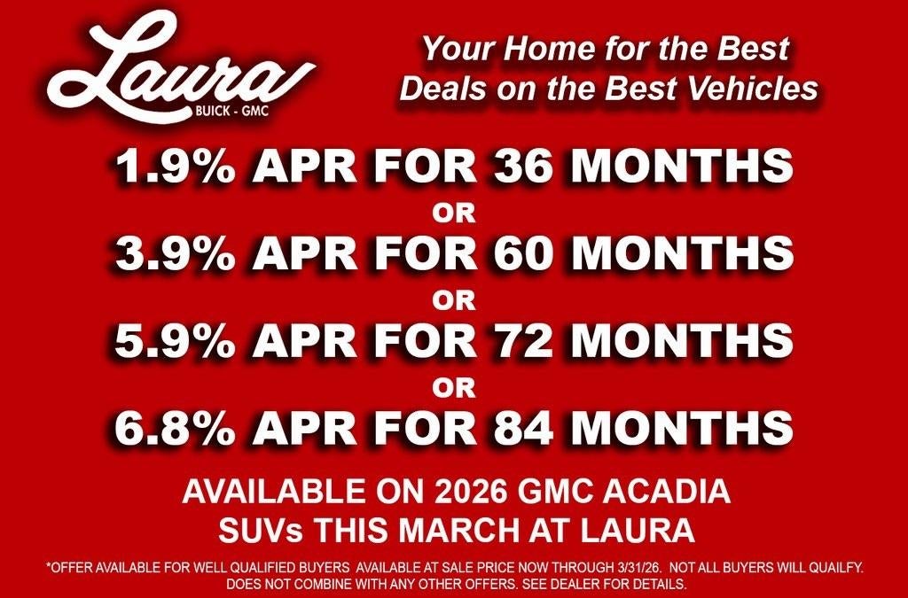 2026 GMC Acadia Denali Ultimate