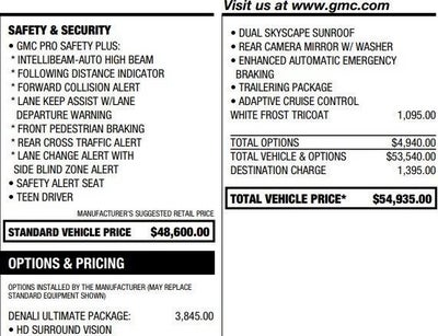 2023 GMC Acadia Denali