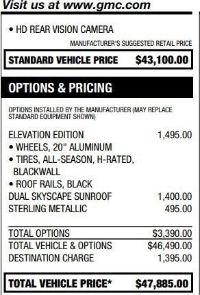 2023 GMC Acadia SLT