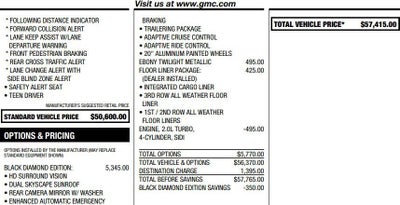 2023 GMC Acadia Denali