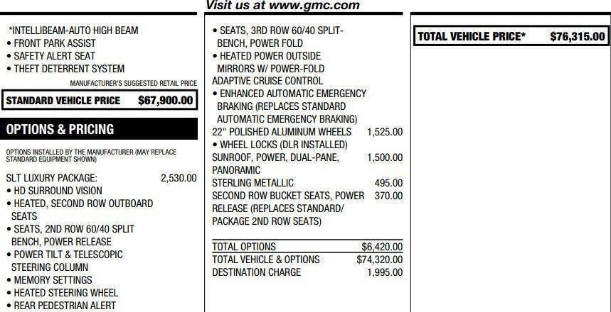 2024 GMC Yukon SLT