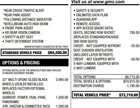 2023 GMC Yukon SLT