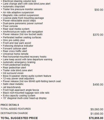 2021 GMC Yukon AT4