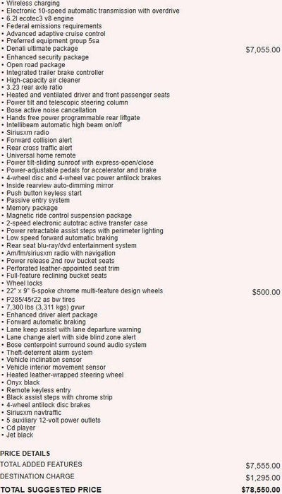 2019 GMC Yukon Denali