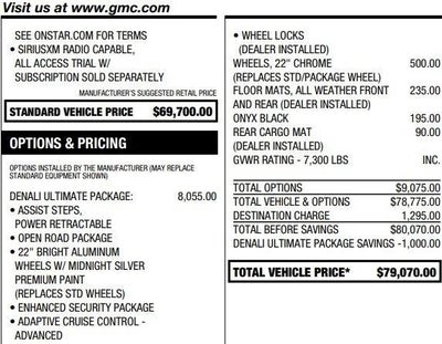 2020 GMC Yukon Denali