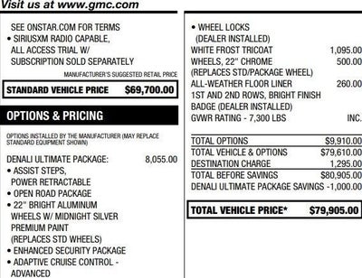 2020 GMC Yukon Denali