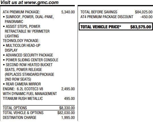 2025 GMC Yukon AT4
