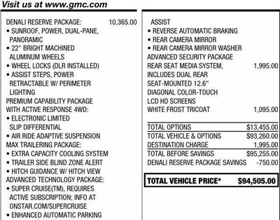 2024 GMC Yukon Denali