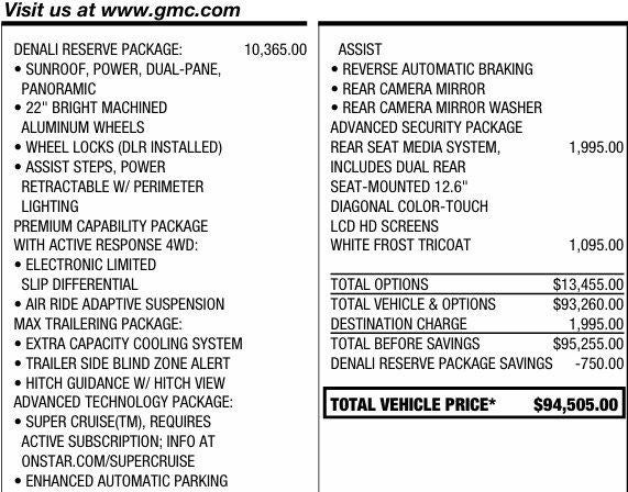 2024 GMC Yukon Denali