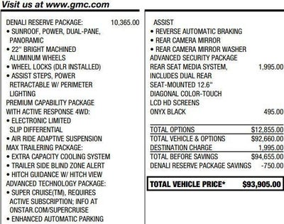 2024 GMC Yukon Denali