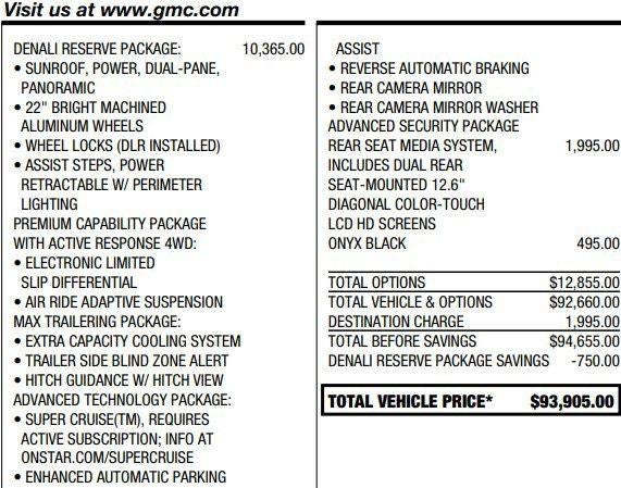 2024 GMC Yukon Denali