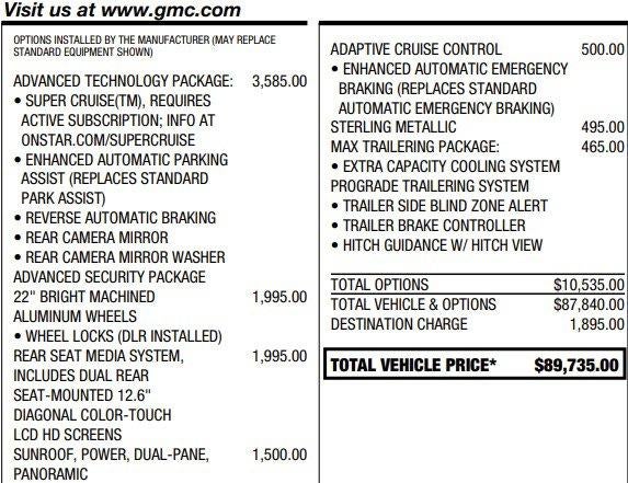 2023 GMC Yukon Denali