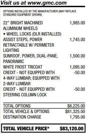 2022 GMC Yukon Denali