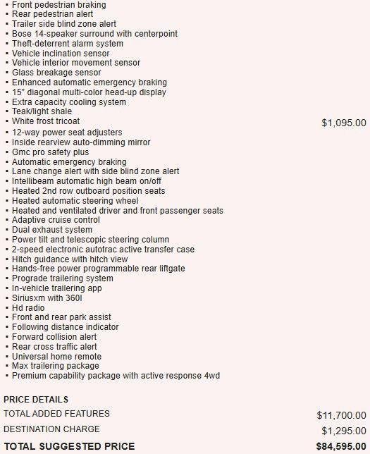 2021 GMC Yukon Denali
