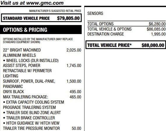 2024 GMC Yukon Denali