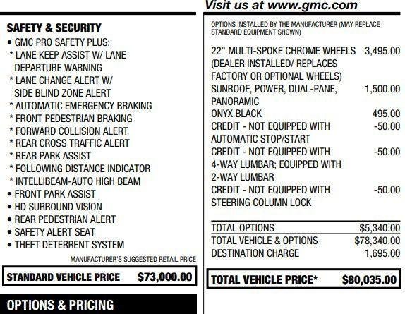 2022 GMC Yukon Denali