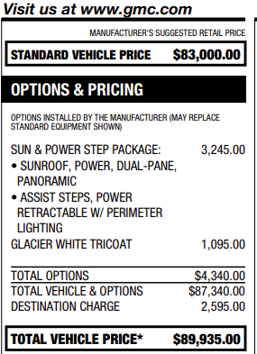 2026 GMC Yukon Denali