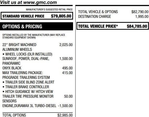 2024 GMC Yukon Denali