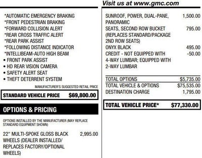 2023 GMC Yukon XL SLT