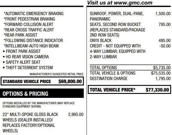 2023 GMC Yukon XL SLT