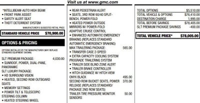 2024 GMC Yukon XL SLT