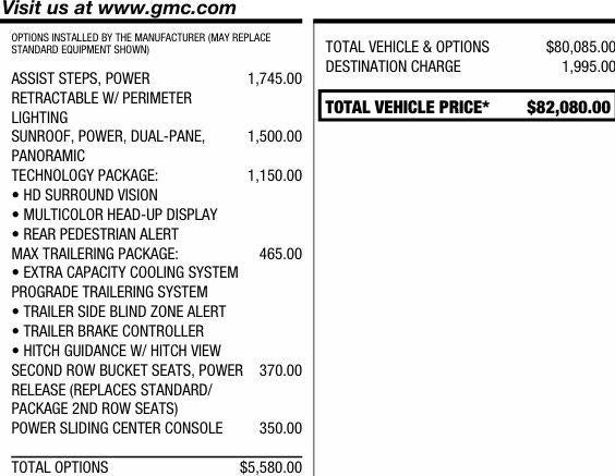 2024 GMC Yukon XL AT4