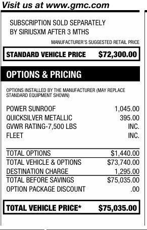 2019 GMC Yukon XL Denali