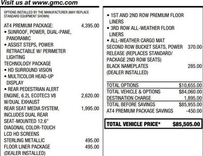 2023 GMC Yukon XL AT4