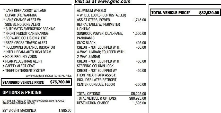 2022 GMC Yukon XL Denali