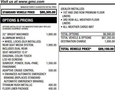 2023 GMC Yukon XL Denali