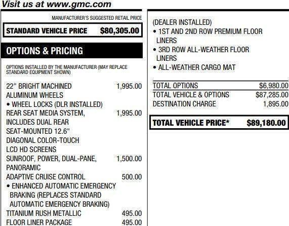 2023 GMC Yukon XL Denali