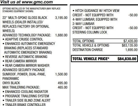 2022 GMC Yukon XL Denali