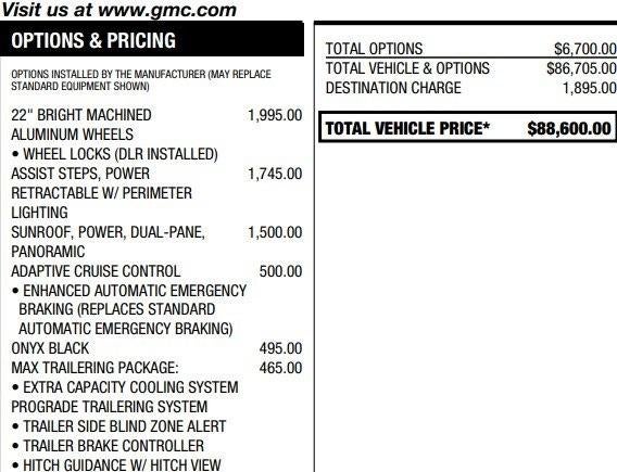 2023 GMC Yukon XL Denali