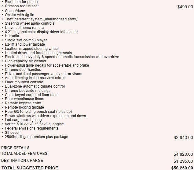 2017 GMC Sierra 2500 HD SLT