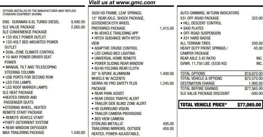 2024 GMC Sierra 2500 HD SLE