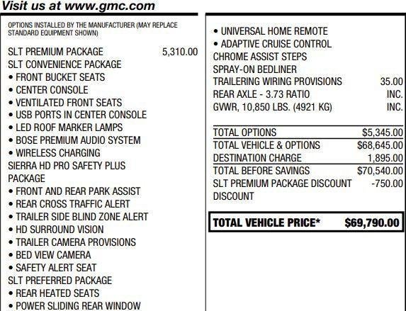 2024 GMC Sierra 2500 HD SLT