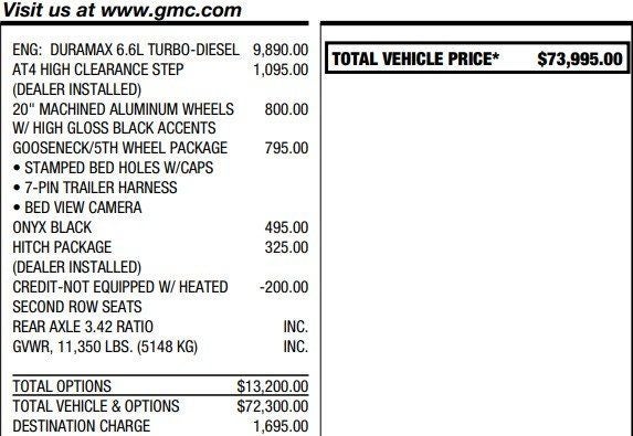 2022 GMC Sierra 2500 HD AT4
