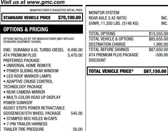 2024 GMC Sierra 2500 HD AT4