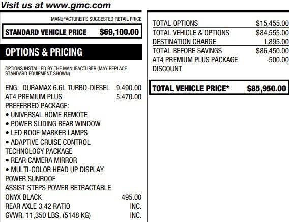 2024 GMC Sierra 2500 HD AT4