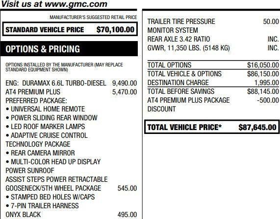 2024 GMC Sierra 2500 HD AT4