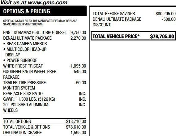 2021 GMC Sierra 2500 HD Denali