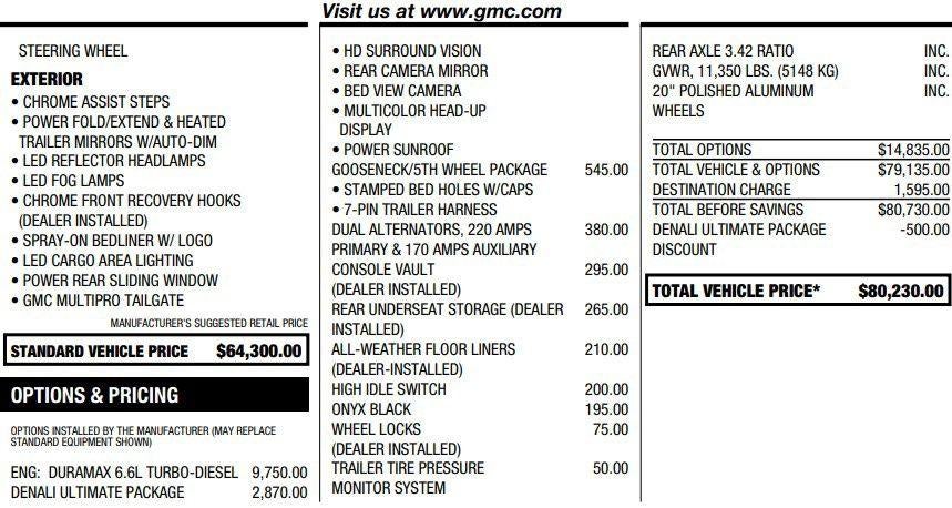 2020 GMC Sierra 2500 HD Denali