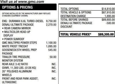 2023 GMC Sierra 2500 HD Denali