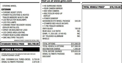 2020 GMC Sierra 2500 HD Denali