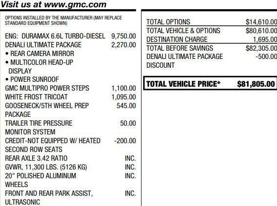 2022 GMC Sierra 2500 HD Denali