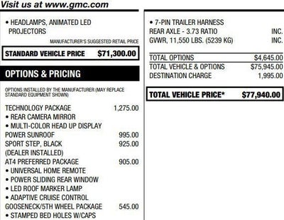 2024 GMC Sierra 3500 HD AT4